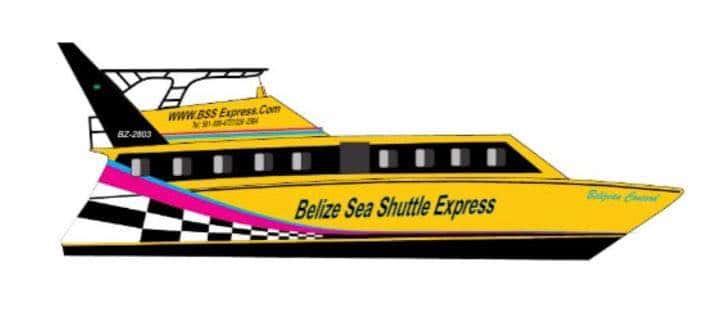 belize sea shuttle logo