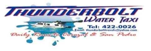 thunderbold water taxi logo